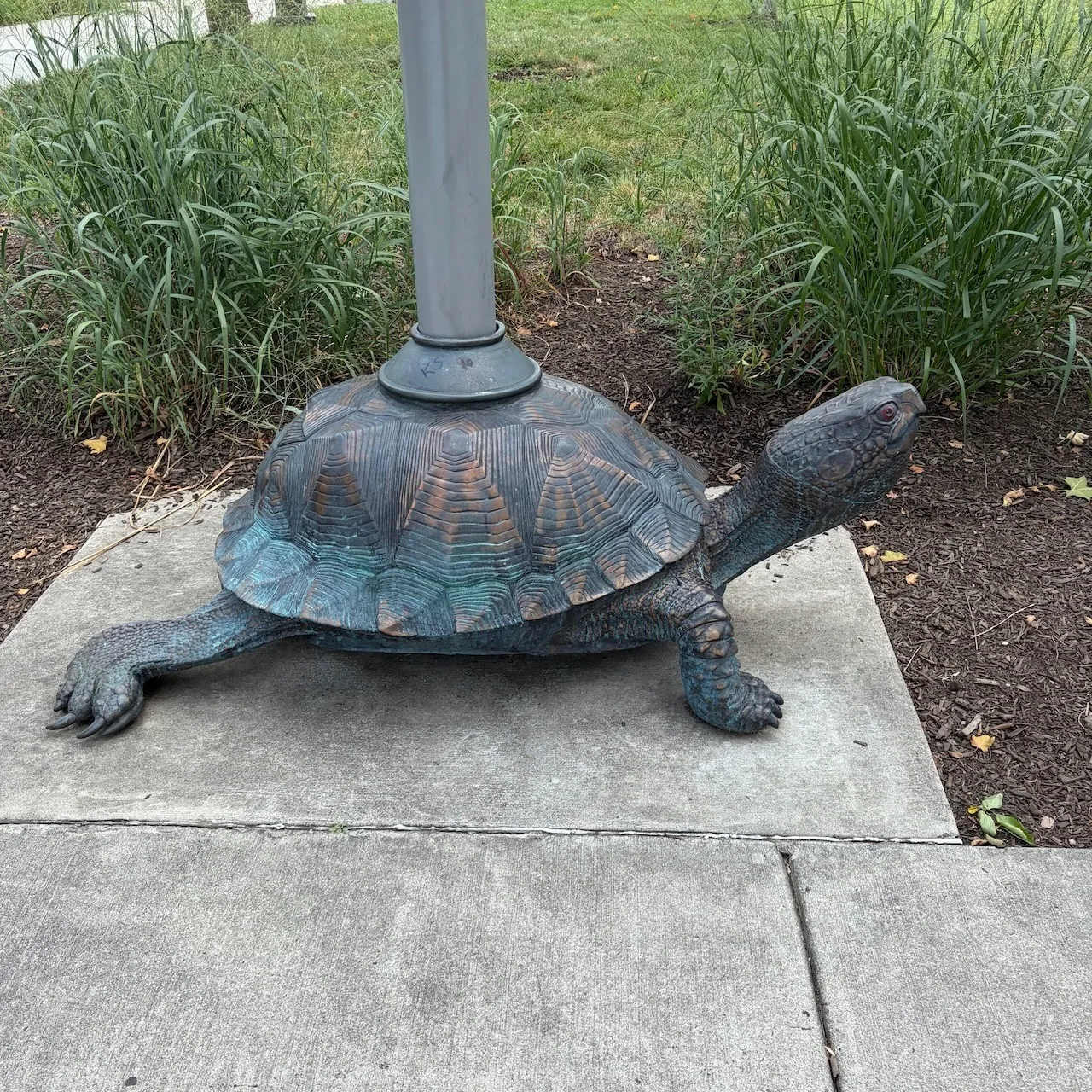 Delaware and Colombia Lampost photo by Leigh Michael Forrest